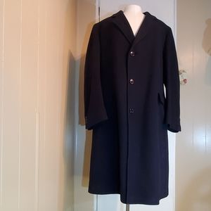 Godchaux's Black 100% Mongolian Cashmere Coat